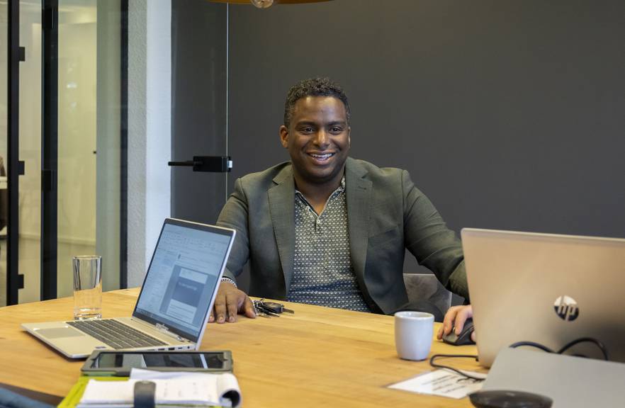 Solution Architect aan het werk bij Enginia