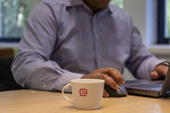 Kop koffie bij Enginia