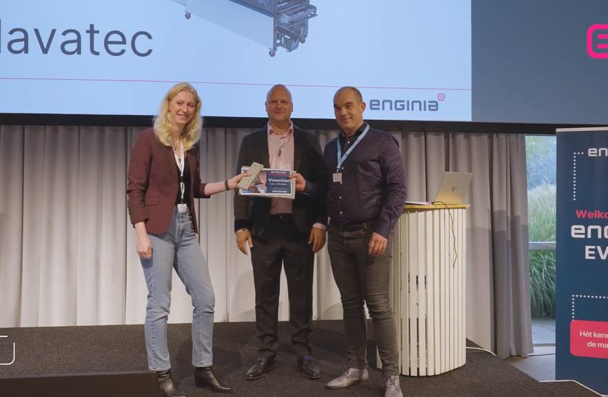 Enginia Event 2023 Havatec Winnaar innovatieprijs 2023