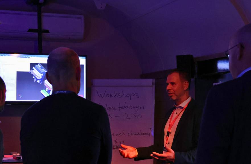 Enginia Event wagon sfeerimpressie Simulatie