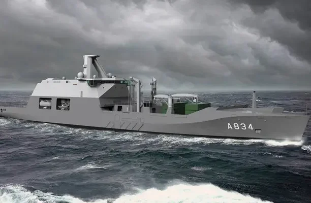 Voorbeeld schip Ministerie van Defensie