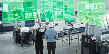 2 mensen in een Product Lifecycle Management proces.