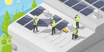 Rable-Image-Solar-Panels-Roof-Installation-A01 Zonnepanelen leggen