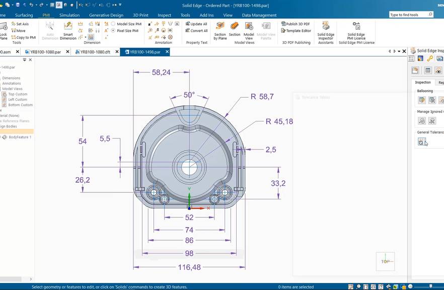Solid Edge 2023 Inspector Solid Edge 2023 Inspector