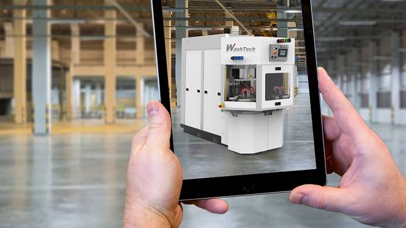 Solid edge model in 3d ruimte.