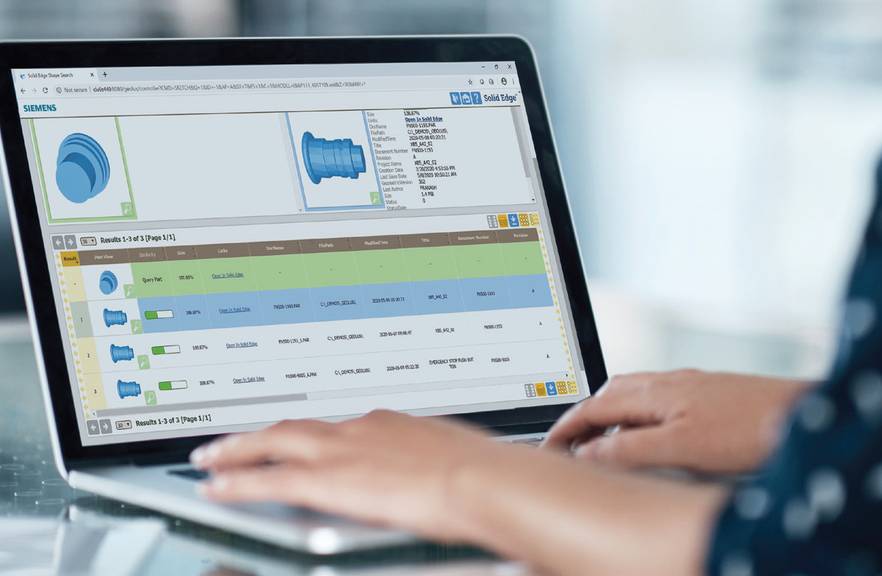 Solid Edge Shapesearch