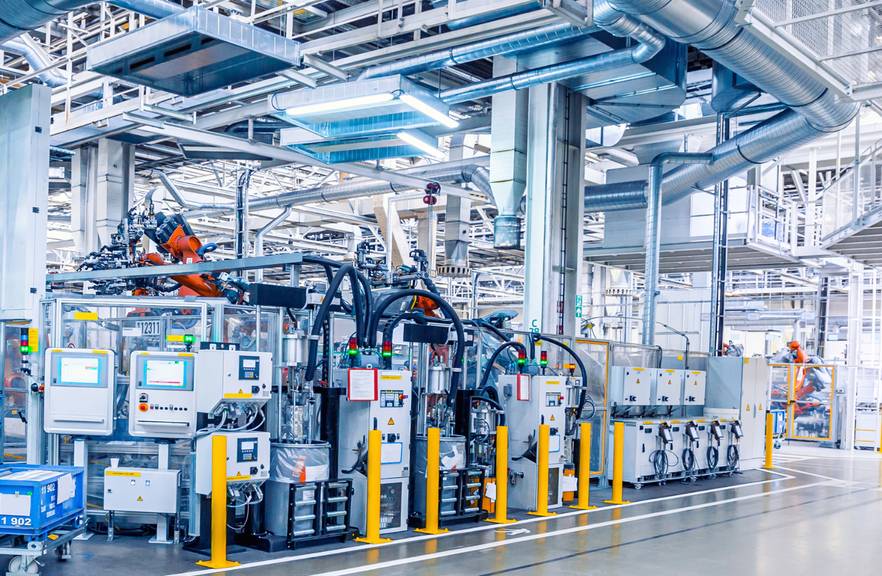 grote samenstelling van machines