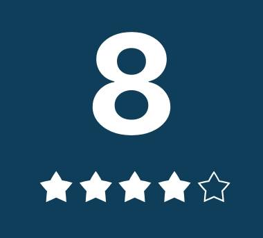 review score 8.jpg review score training 8 met sterren