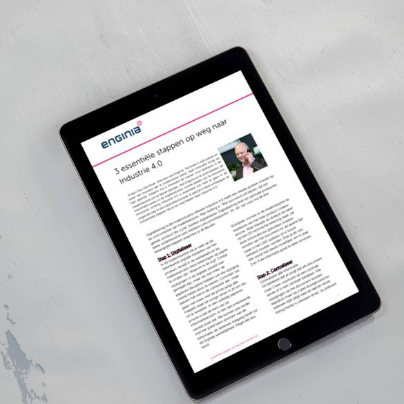 3 essentiële stappen naar industrie 4.0